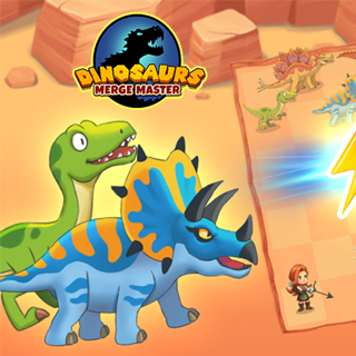 Dinosaurs Merge Master 🕹️ Jogue no CrazyGames